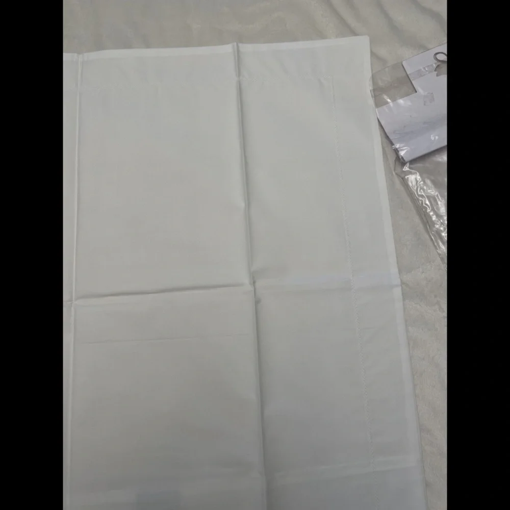 NEW Yves Delorme Stitched (1) Euro Sham Case in‎ White